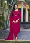 Sajani By Woodee Soft Maslin Top With Bottom Dupatta Wholesale Clothing Dustributors In India
